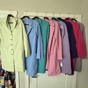 Women's Multi-Color Lab Coats